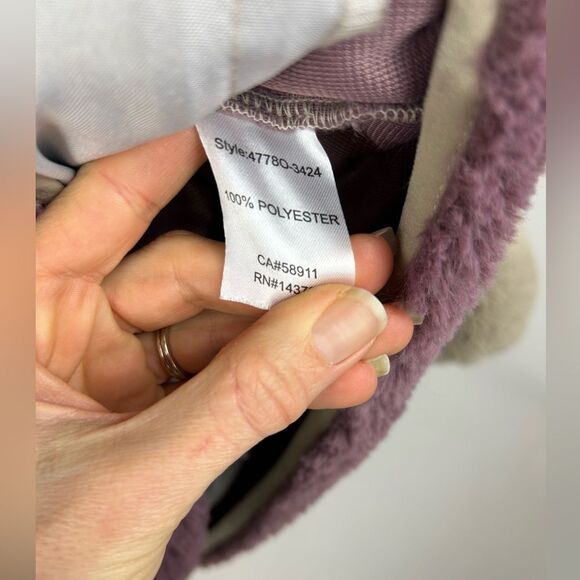 Tribal brand Front zip color block Sherpa jacket/sweatshirt - Picture 10 of 12